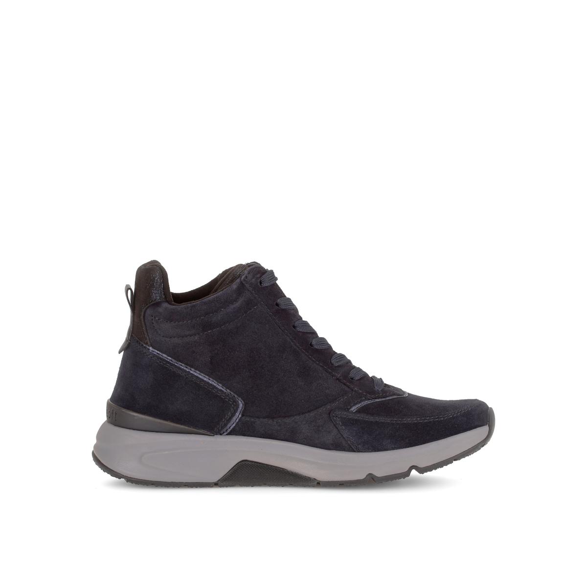 Damen Schnürstiefeletten Rauleder
