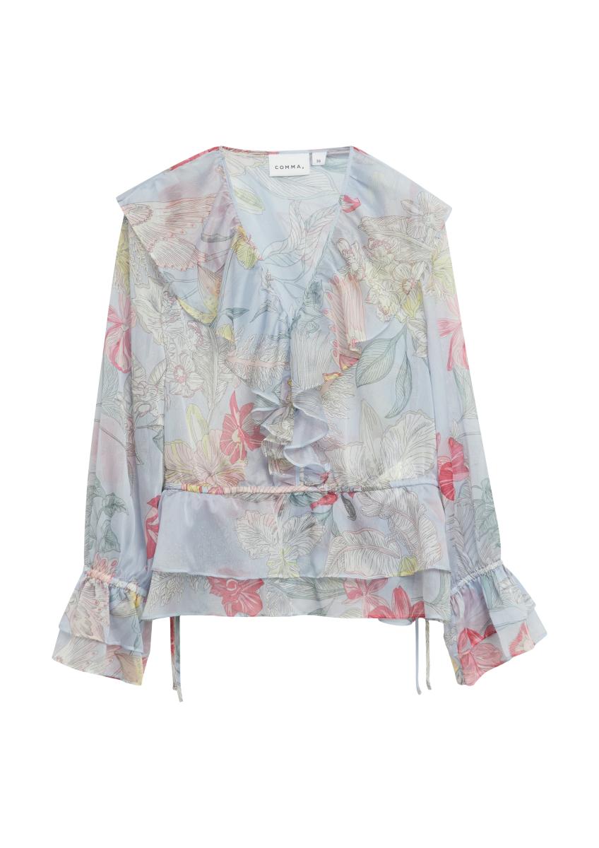 Chiffonbluse