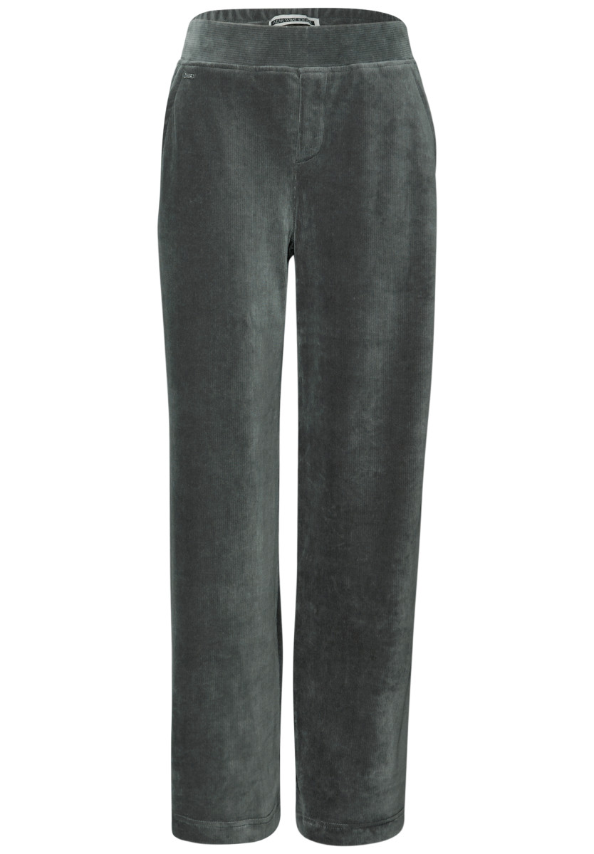 Damen Cordhose Straight Leg