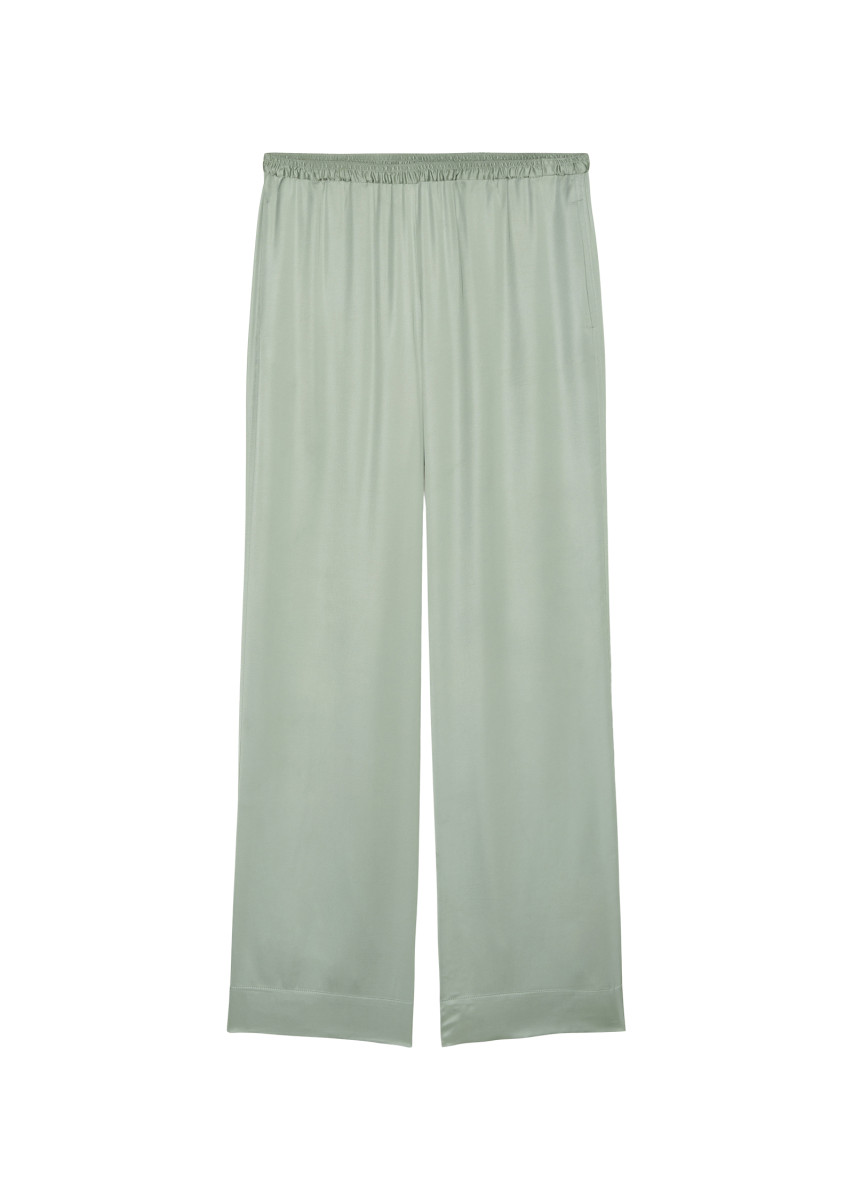 Damen Satin-Joggerhose