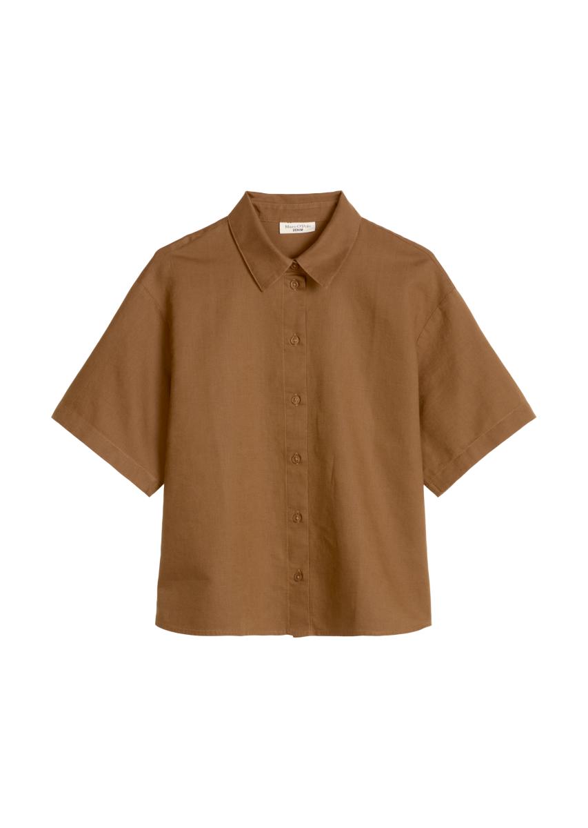 Bluse Mit Kurzen Ärmeln