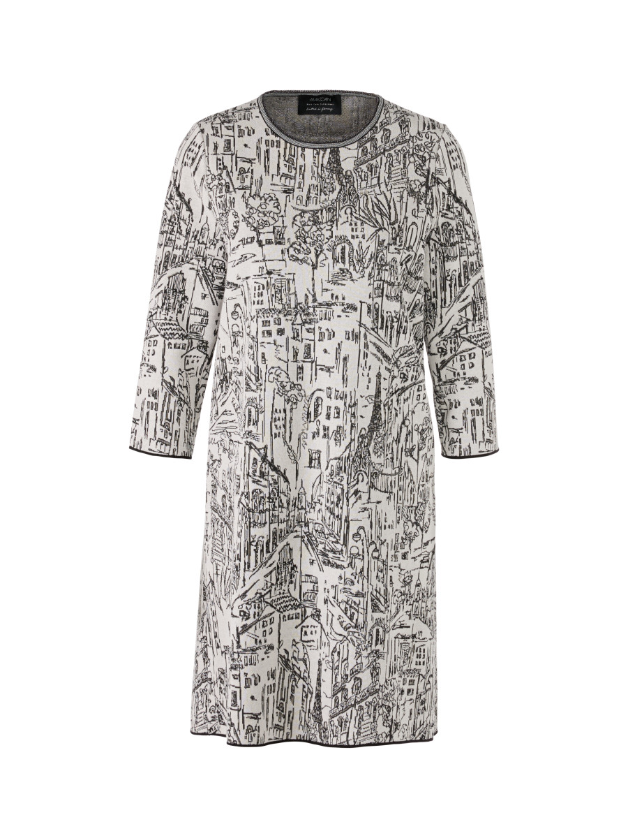 Kleid mit City-Motiv