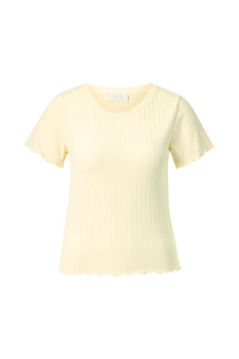 Damen T-Shirt Rib