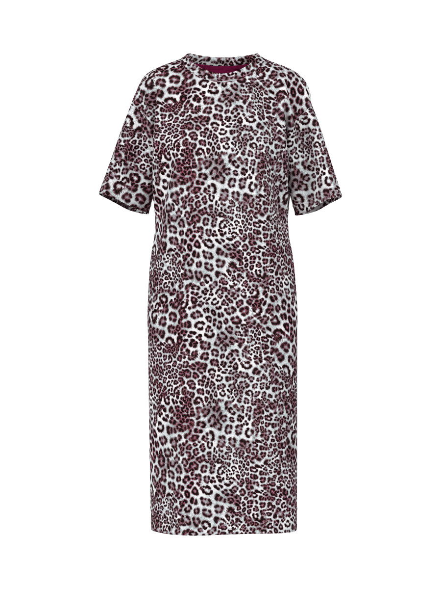 Kleid mit Leo Print