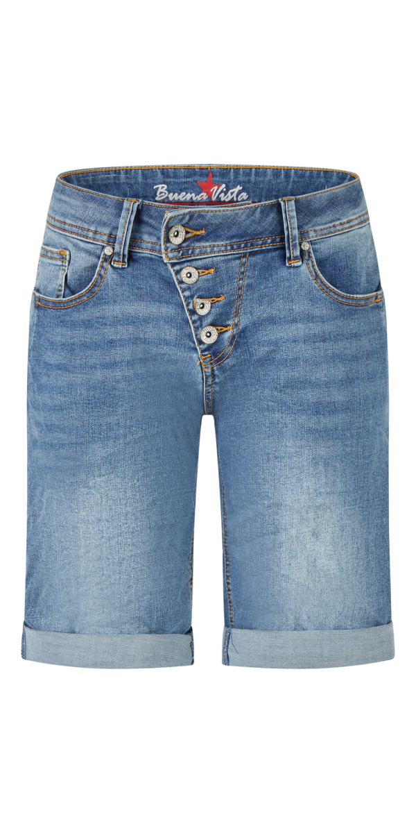 Damen Malibu-Short stretch denim