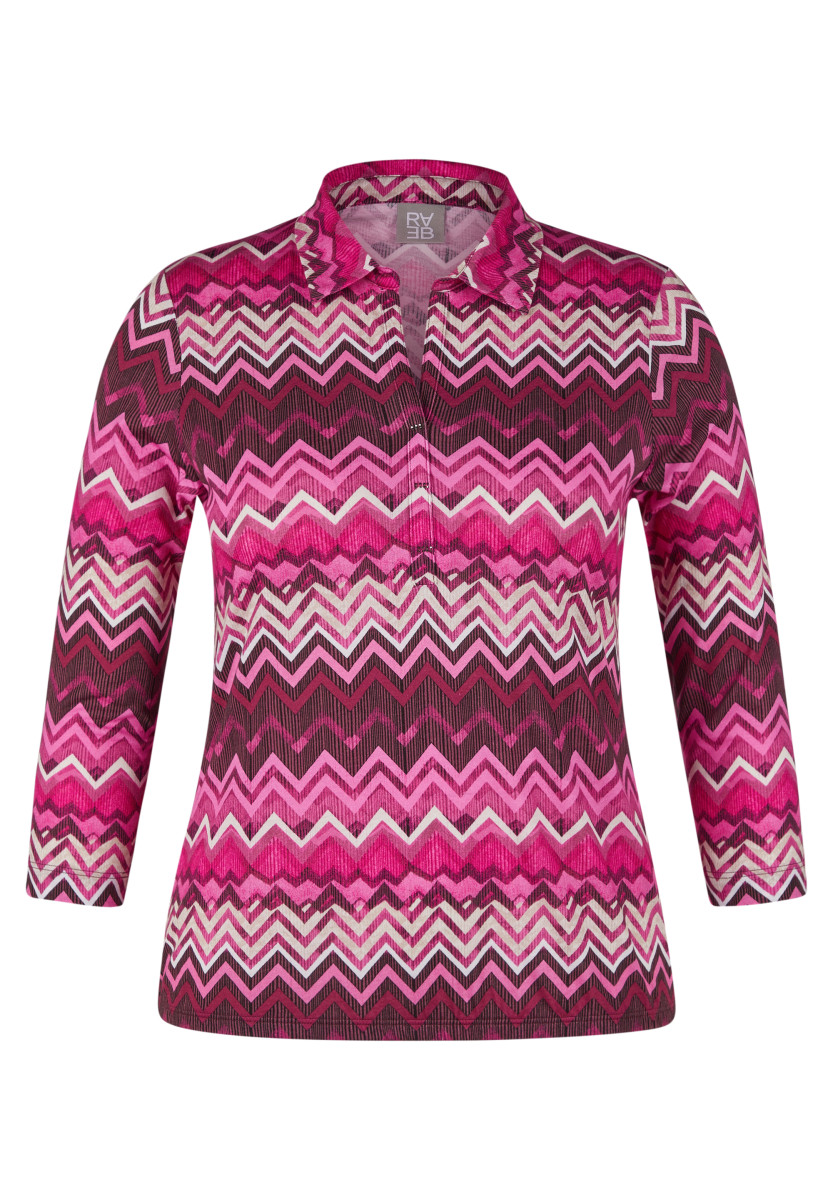 Damen Shirt Purple Clouds