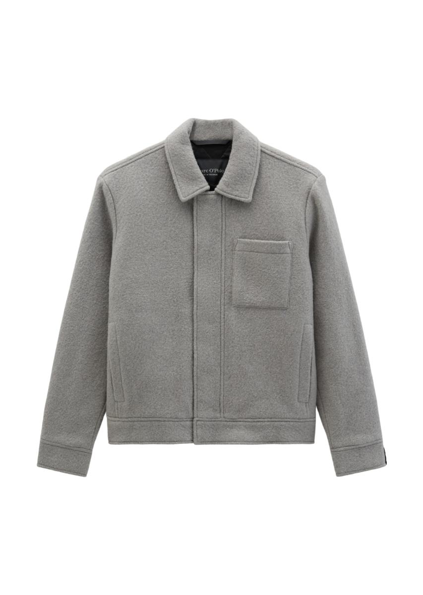 Herren Wollblouson
