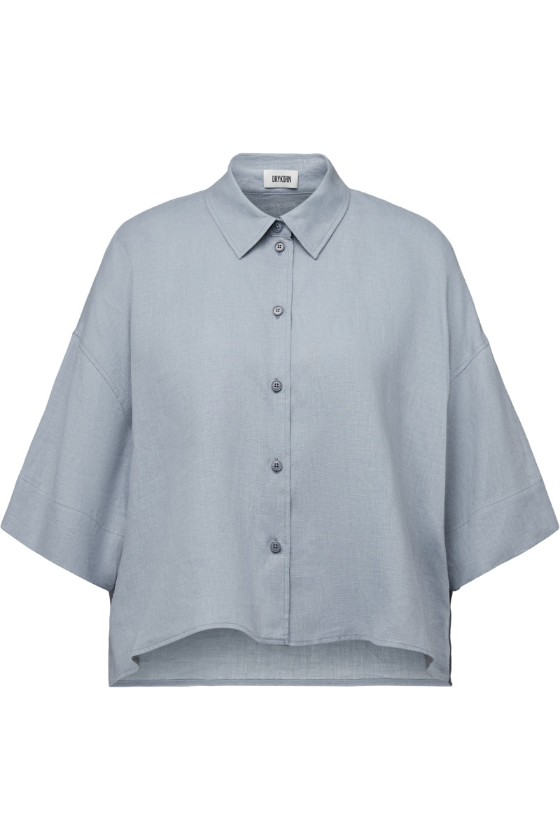 Leinen-Hemdbluse YARIKA