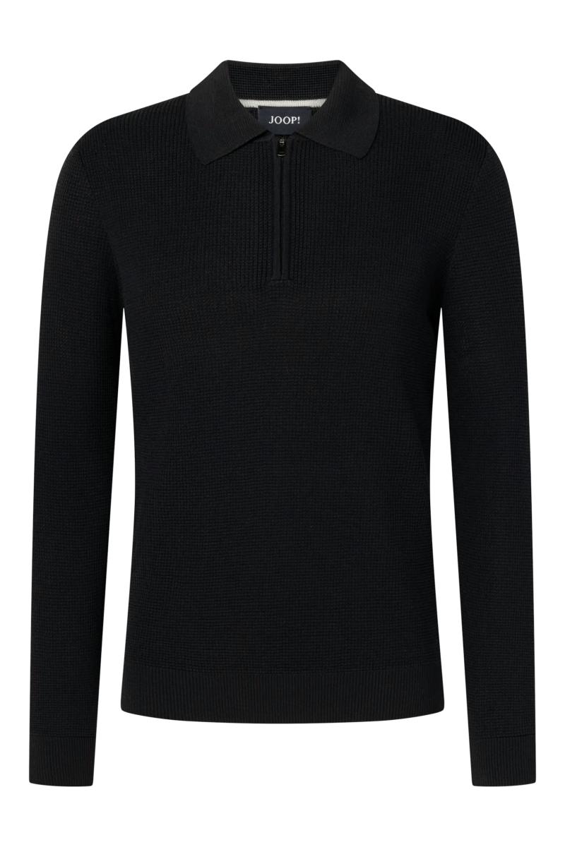 Herren Strick-Poloshirt