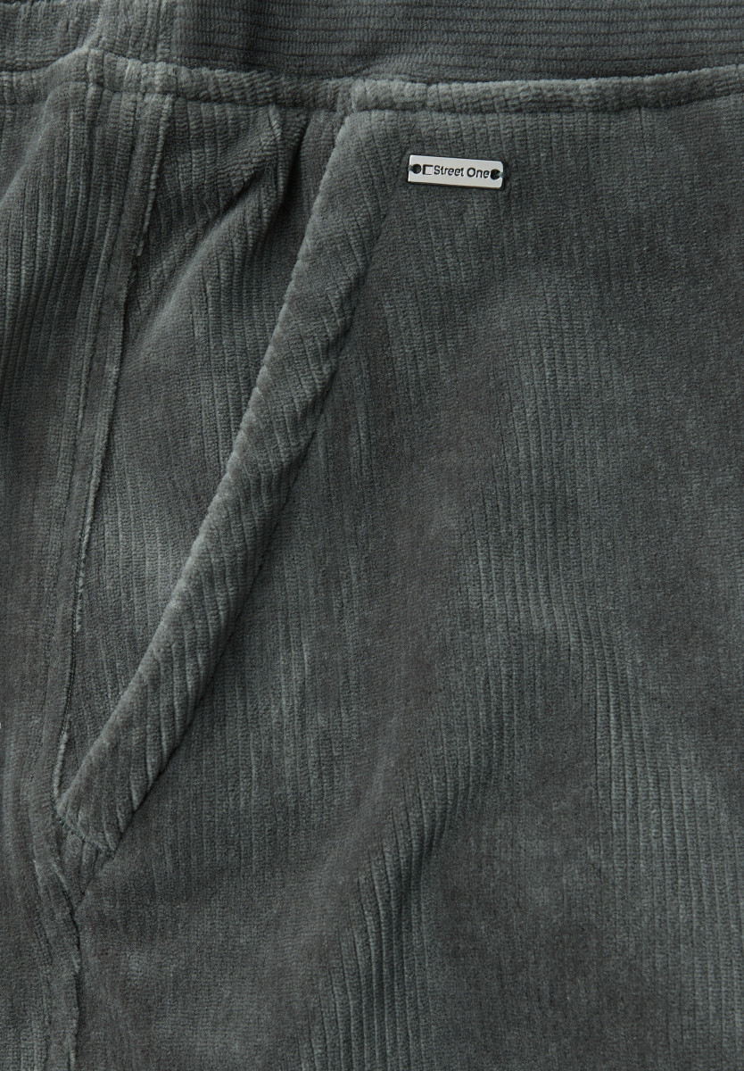 Damen Cordhose Straight Leg