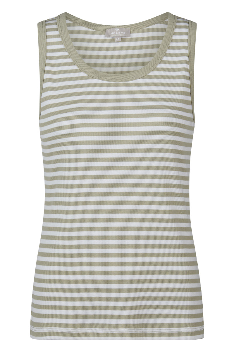 Damen Top Gestreift