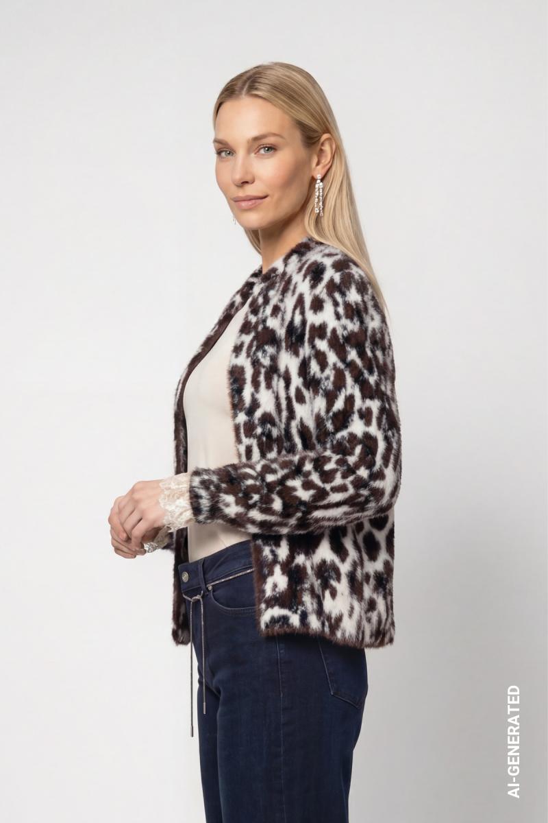 Damen Strickjacke