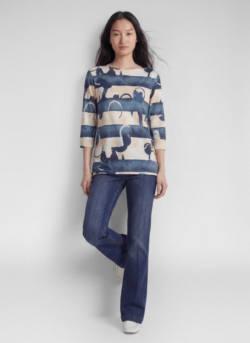 Damen Langarmshirt Checks Please