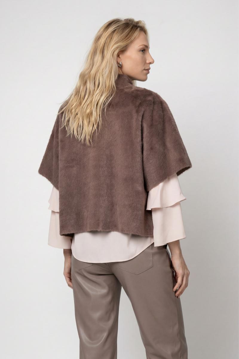 Damen Teddy-Jacke