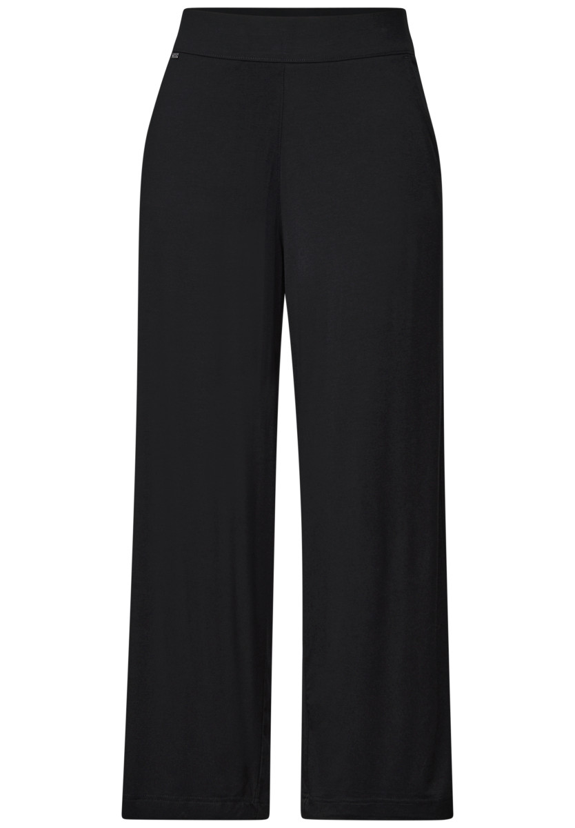 Damen Jersey-Hose Wide Leg
