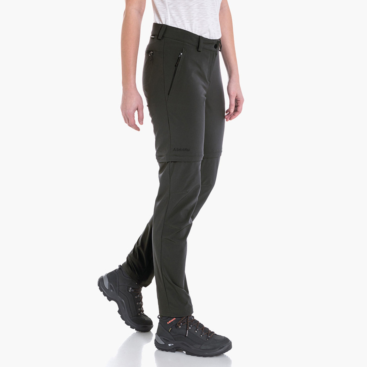 Damen Hose Ascona Zip Off