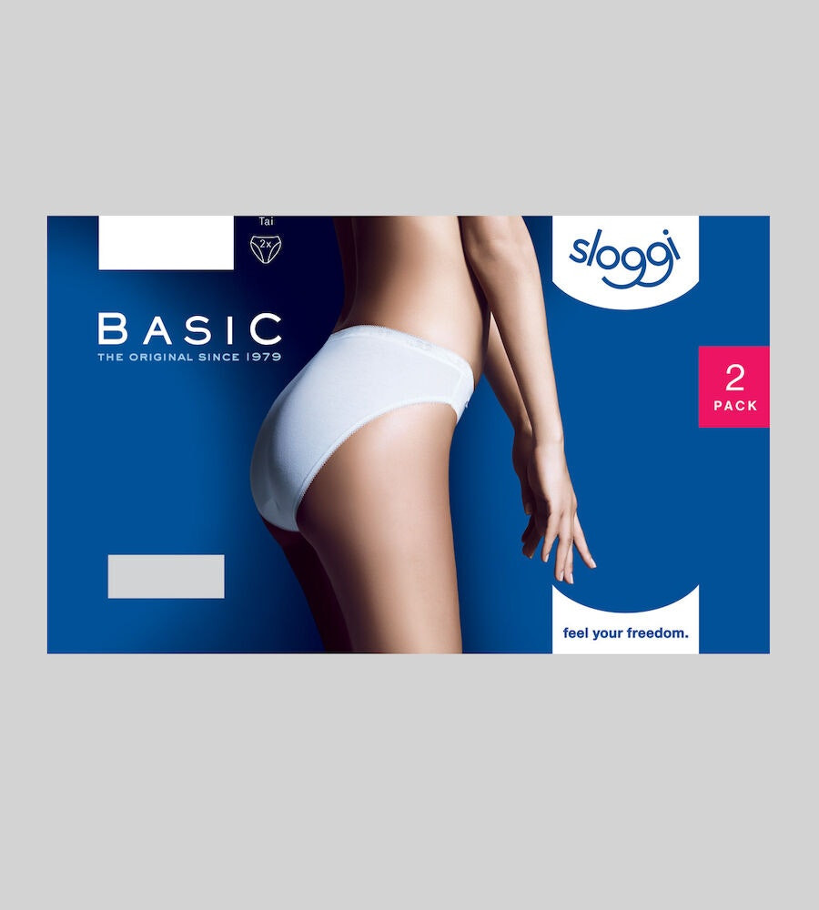 Damen Slip Basic+ Tai 2P