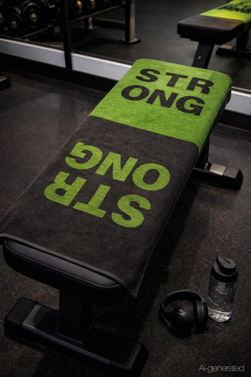 Fitness-Handtuch Strong 50 x 130 cm