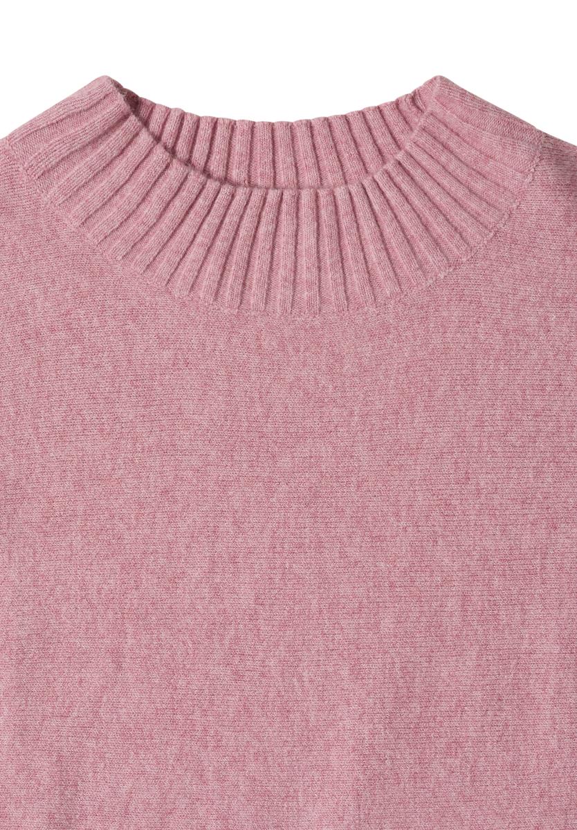 Damen Dolman Pullover mit Turtle Neck
