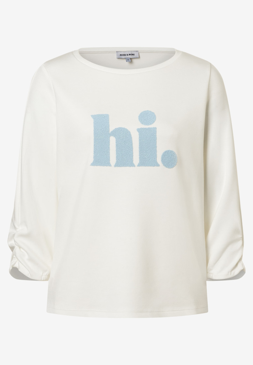 Damen Sweatshirt mit Schriftzug