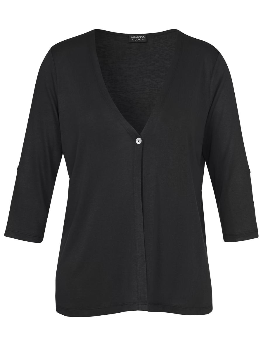 Curvy Strickjacke