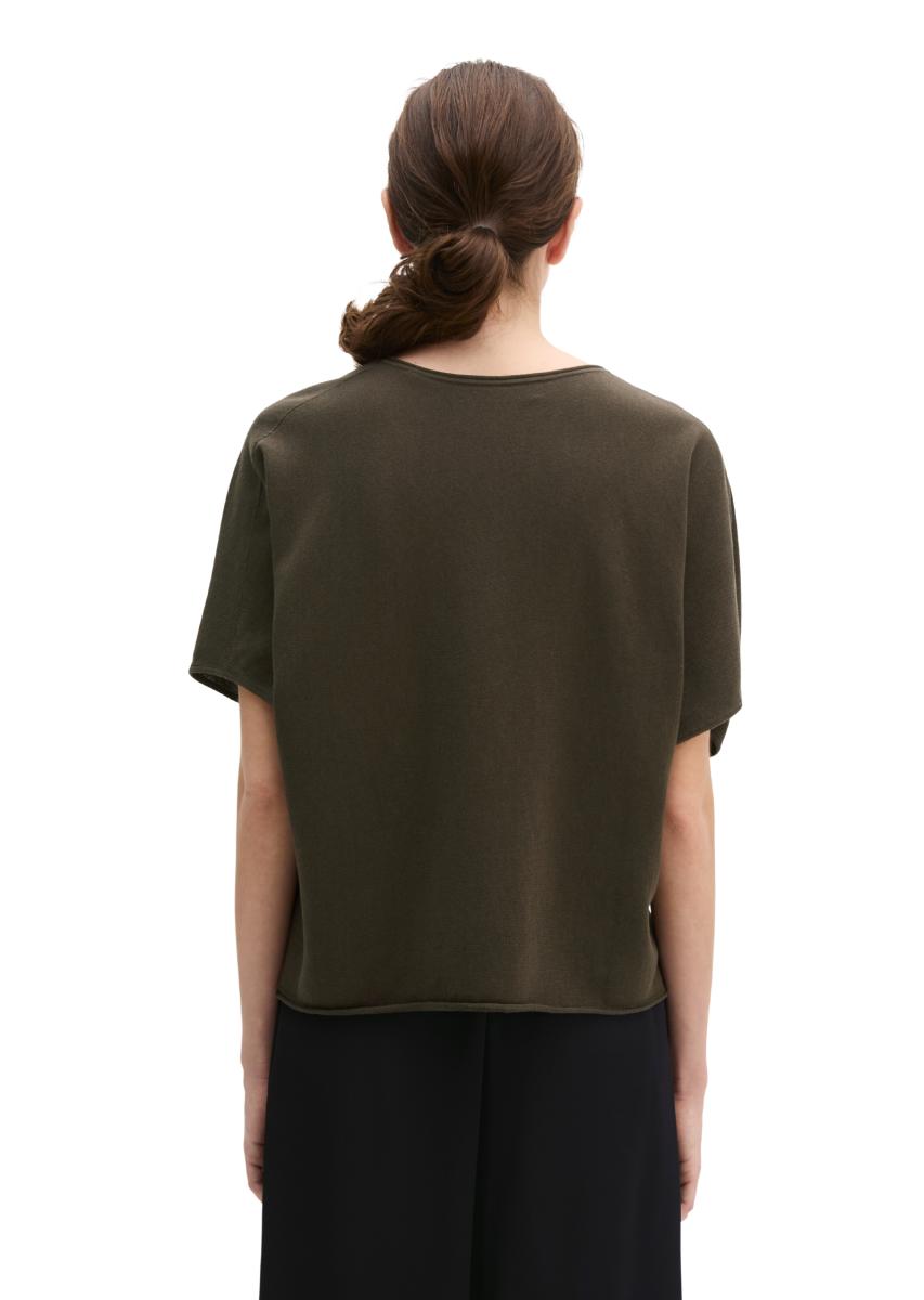 Damen Kurzarm-Pullover