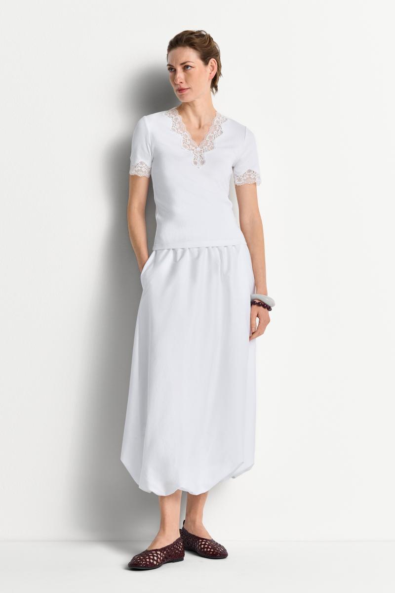 Damen Rippshirt