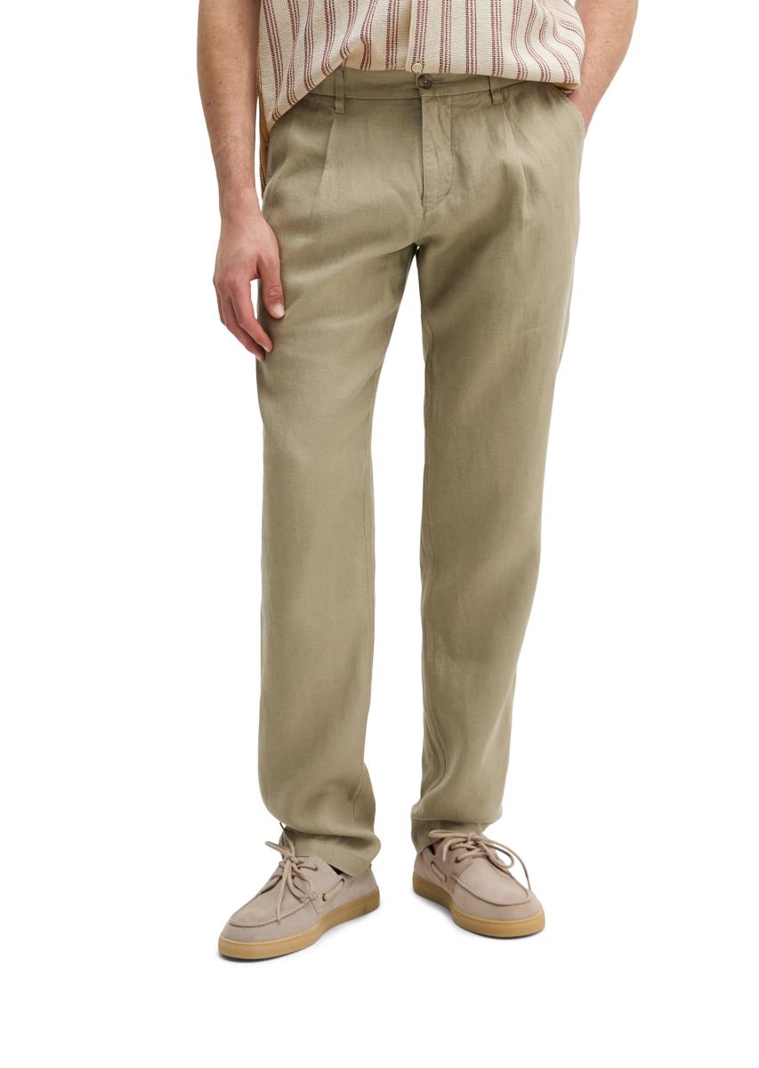 Herren Leinenhose Osby Jogger pleats