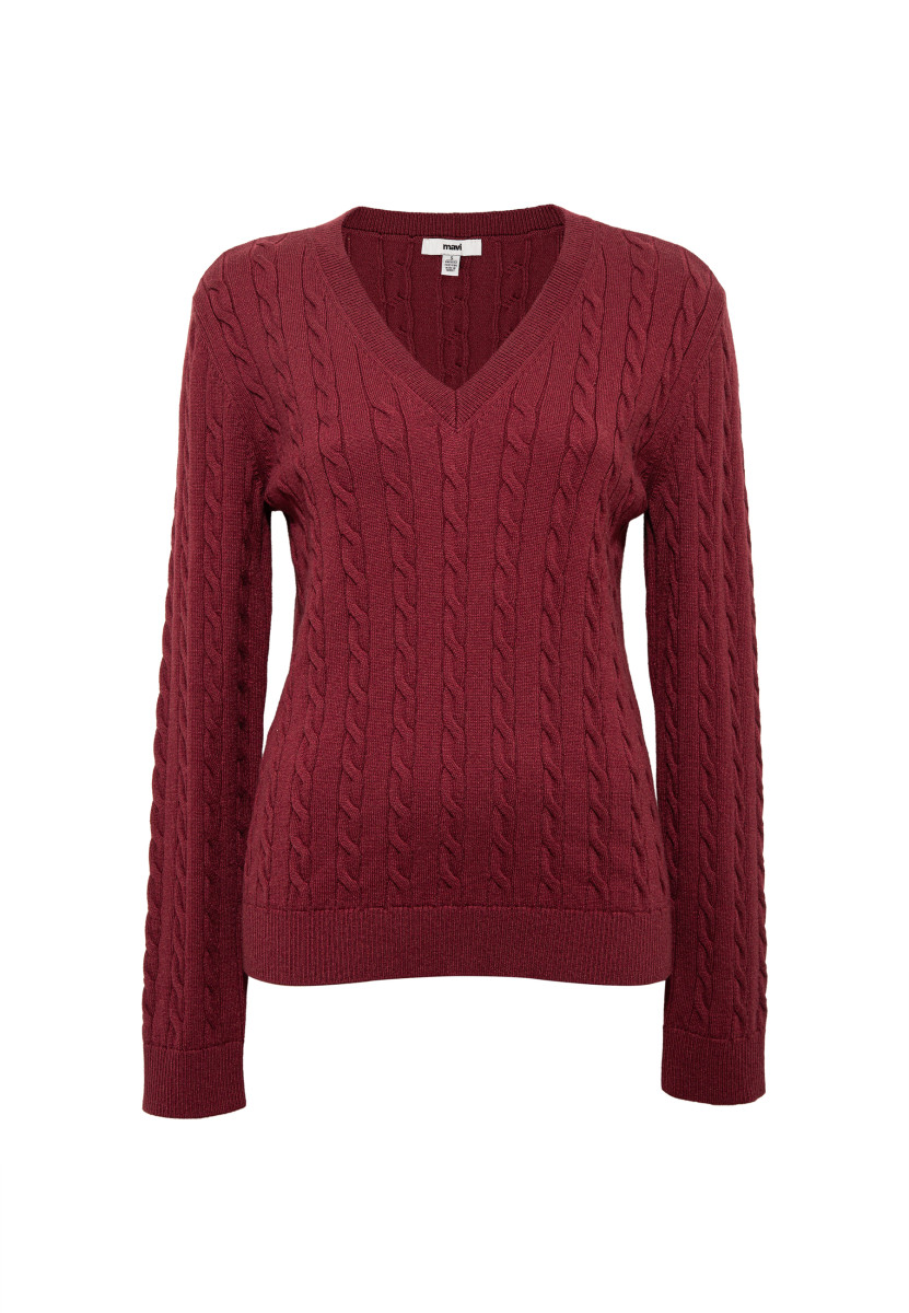 Damen Pullover Viskose-Mix