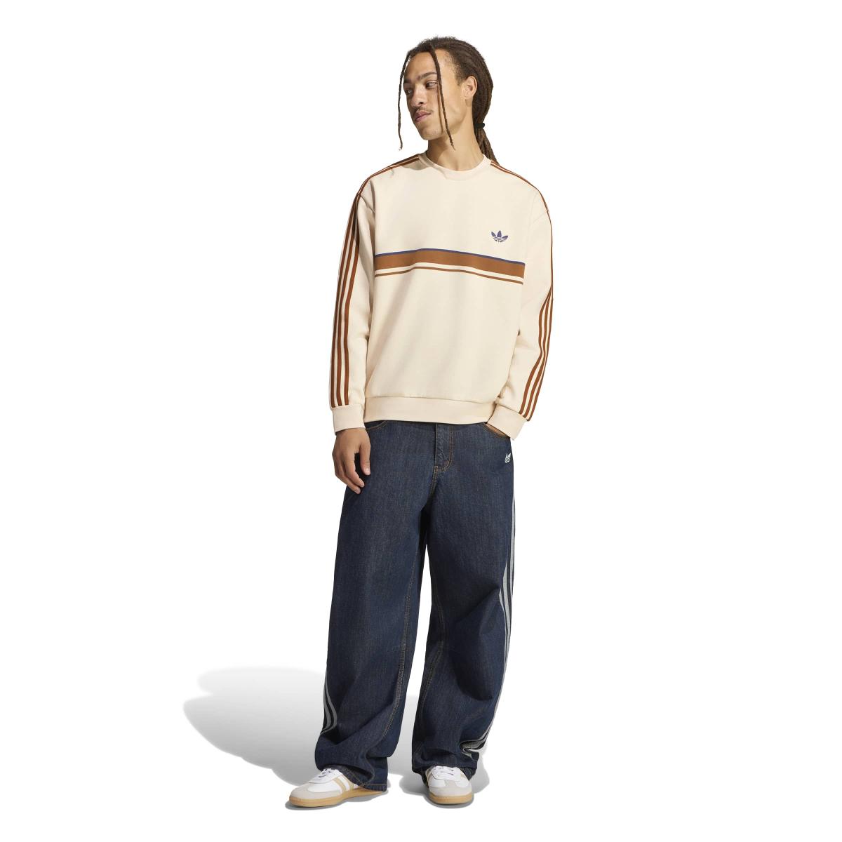Herren Oversized Sweatshirt Retro Sport