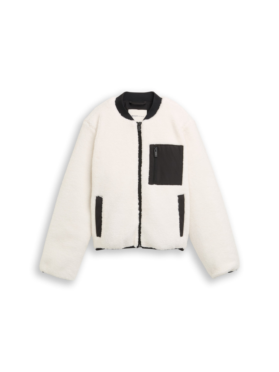Damen Teddy-Jacke