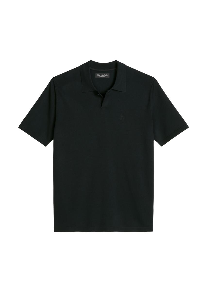 Herren Strick-Poloshirt
