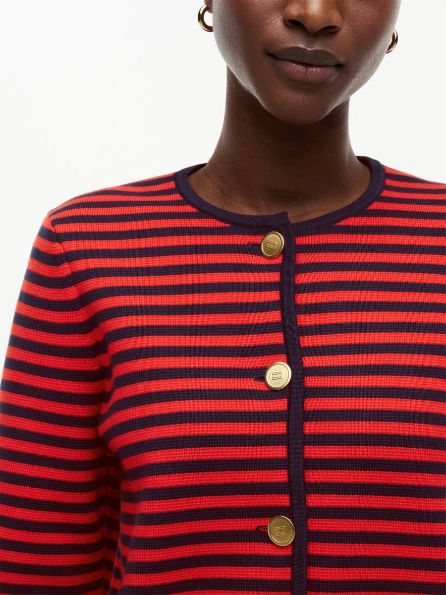 Damen Boxy Fit Cardigan
