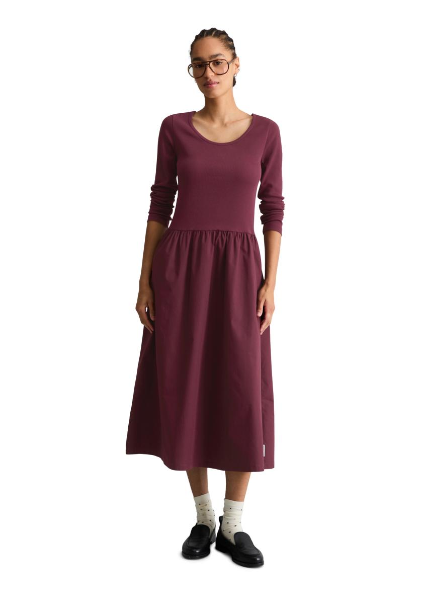 Jerseykleid flared
