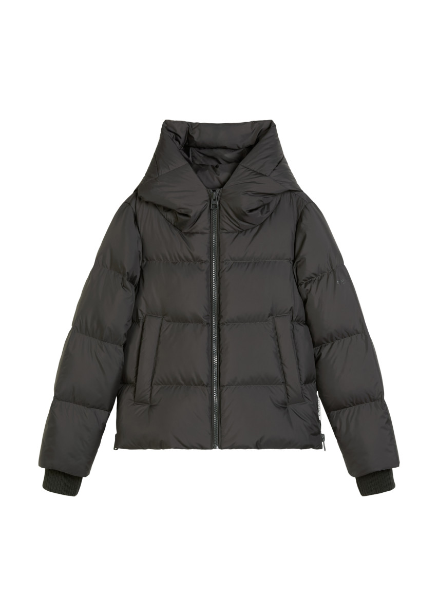 Damen Puffer-Daunenjacke