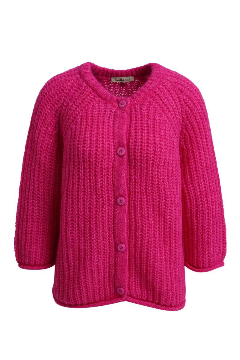 Damen Cardigan Hairy