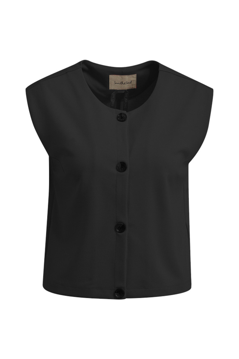 Damen Weste Interlock