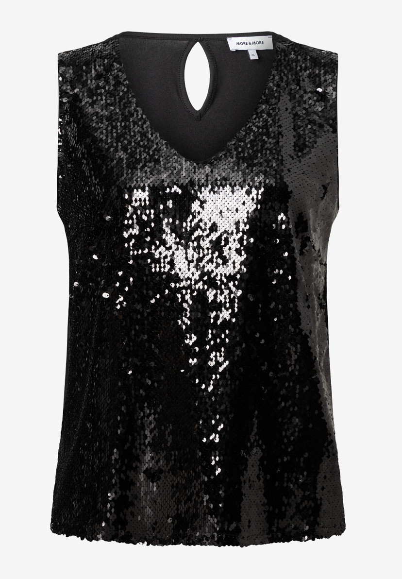 Pailletten-Top