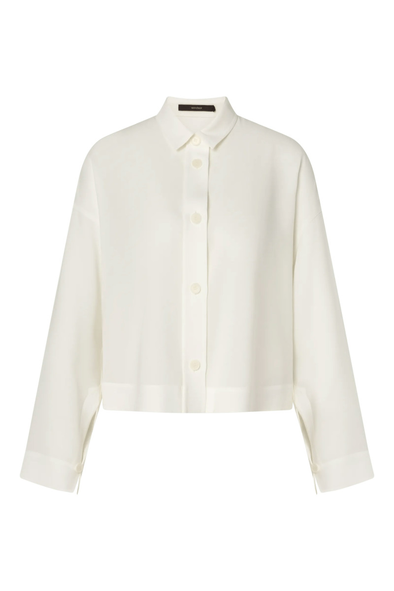 Crêpe-Hemdbluse