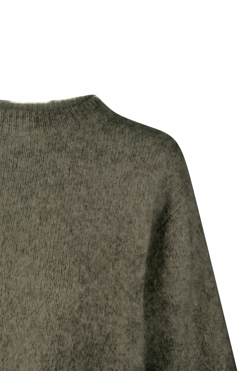 Damen Kurzarm-Pullover