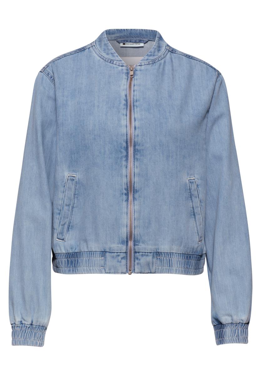 Damen Blouson Denim-Style