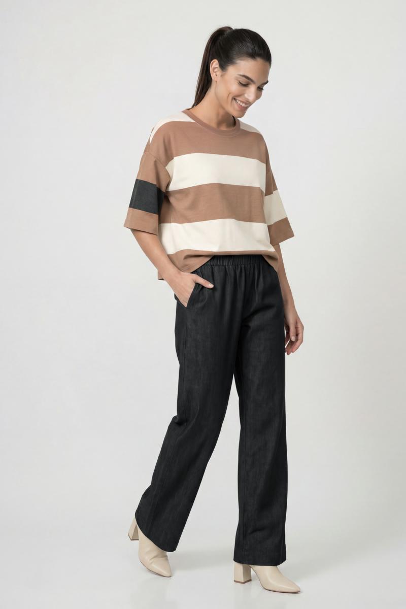 Damen Sweatshirt Kurzarm
