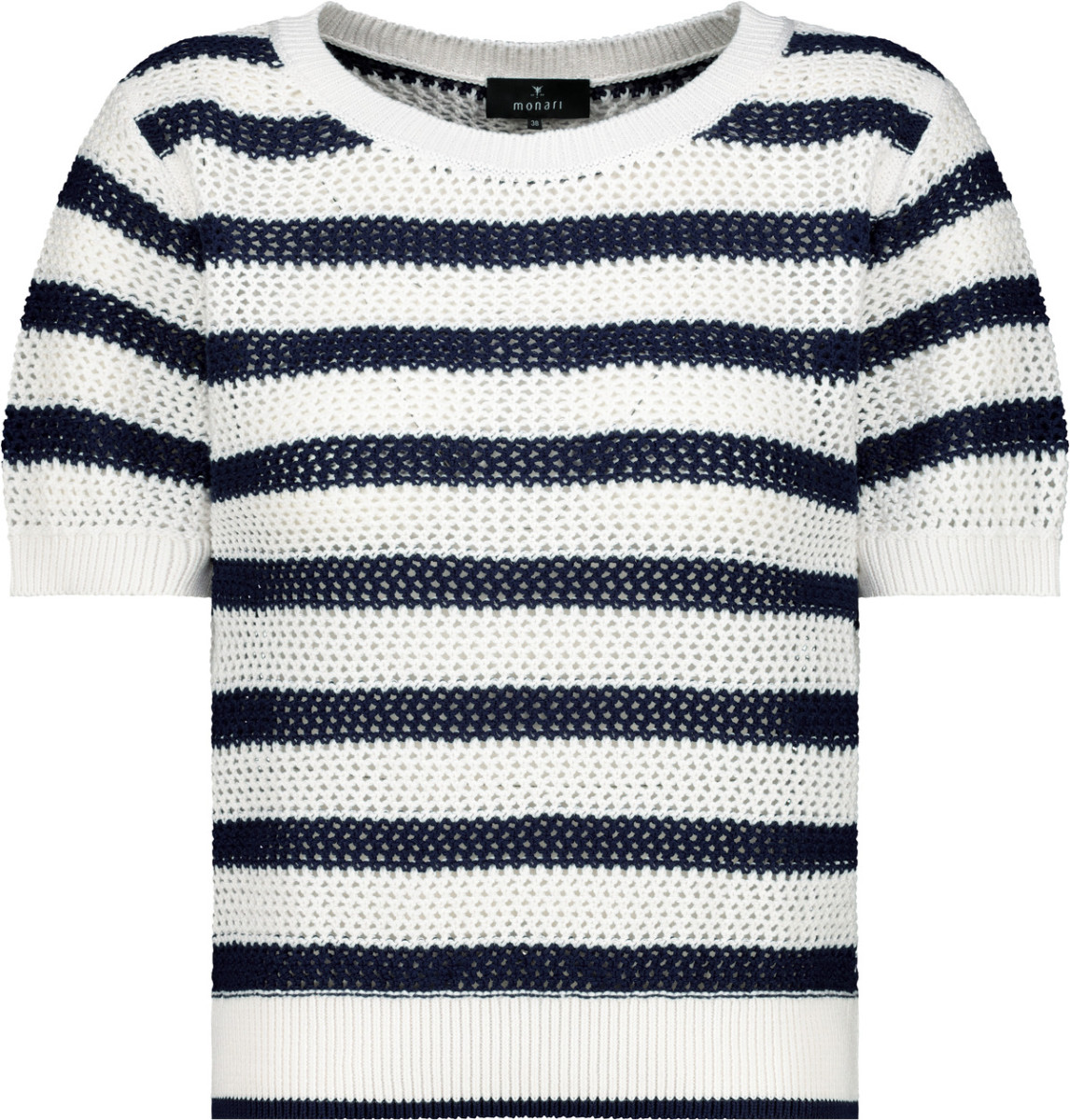 Damen Strickpullover mit Streifenmuster