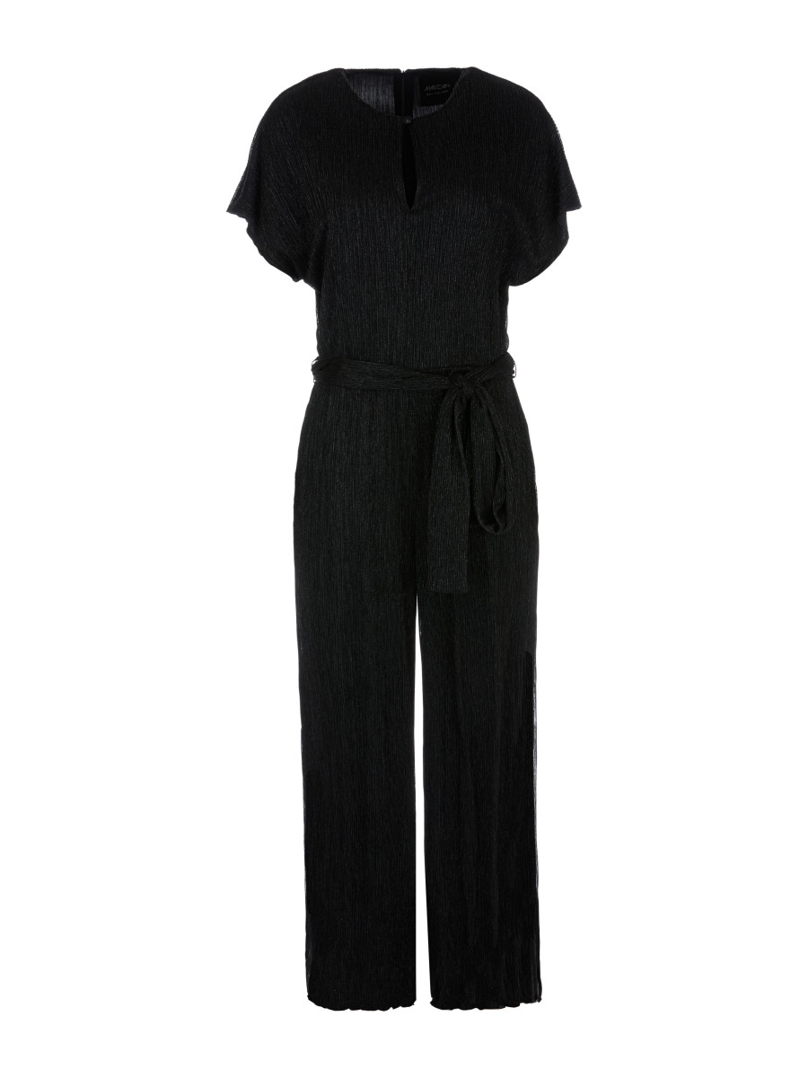 Damen Jumpsuit aus Metallic-Jersey