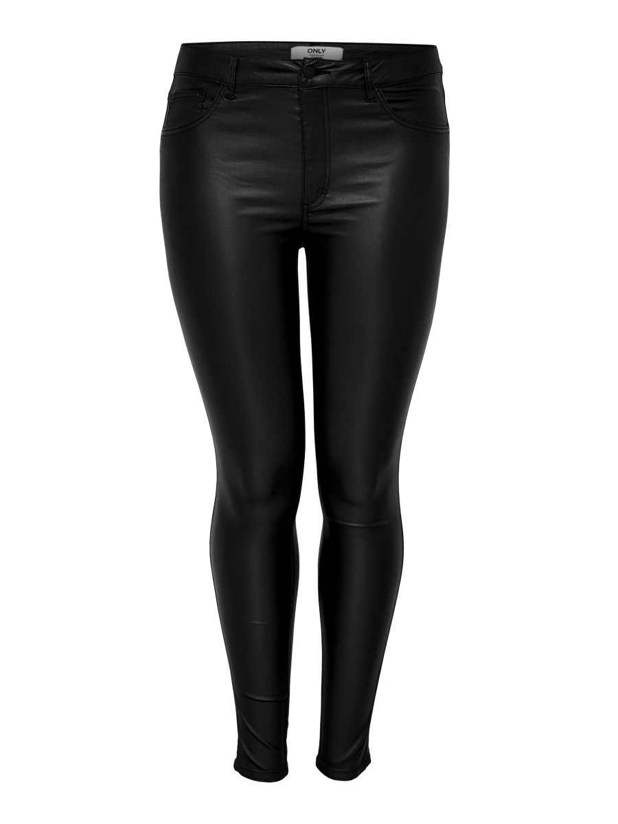 Curvy Skinny Hose in Lederoptik CARPUNK REG SK