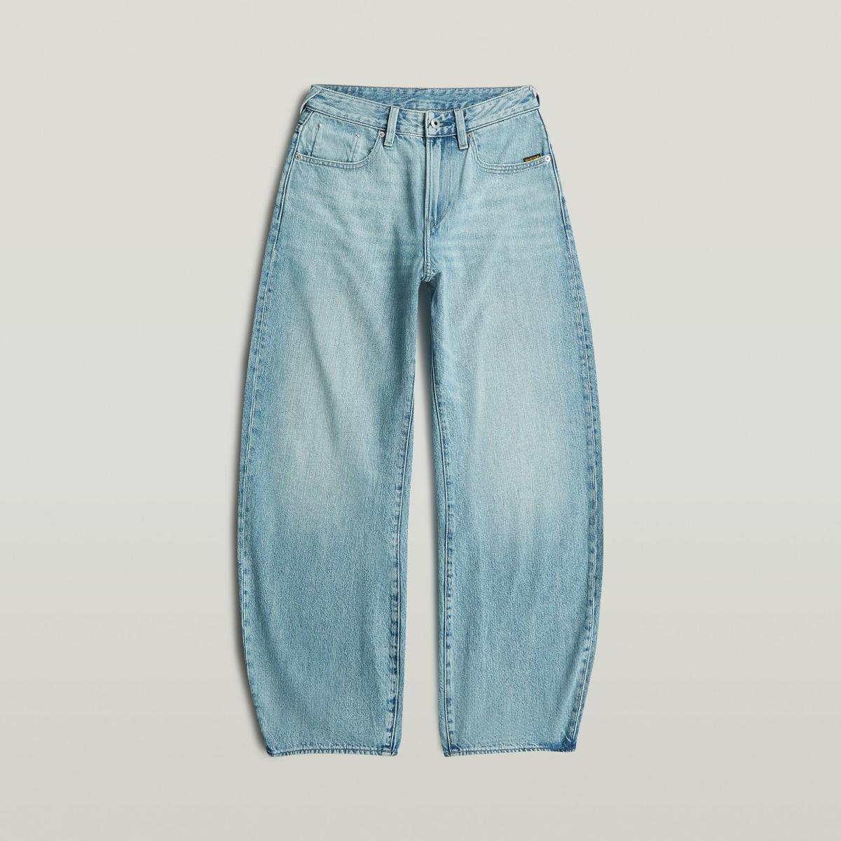 Damen Jeans Barrel 3D Loose