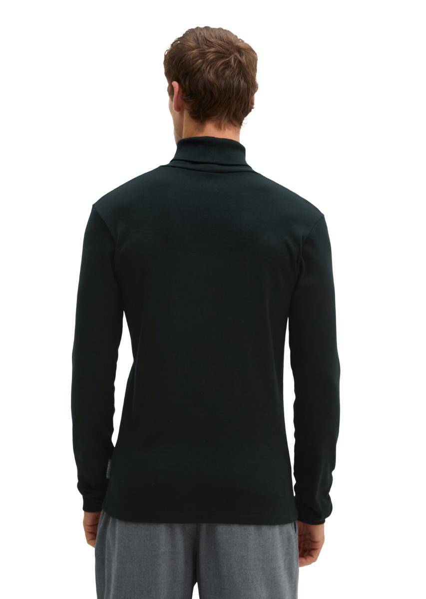 Herren Rollkragen-Longsleeve