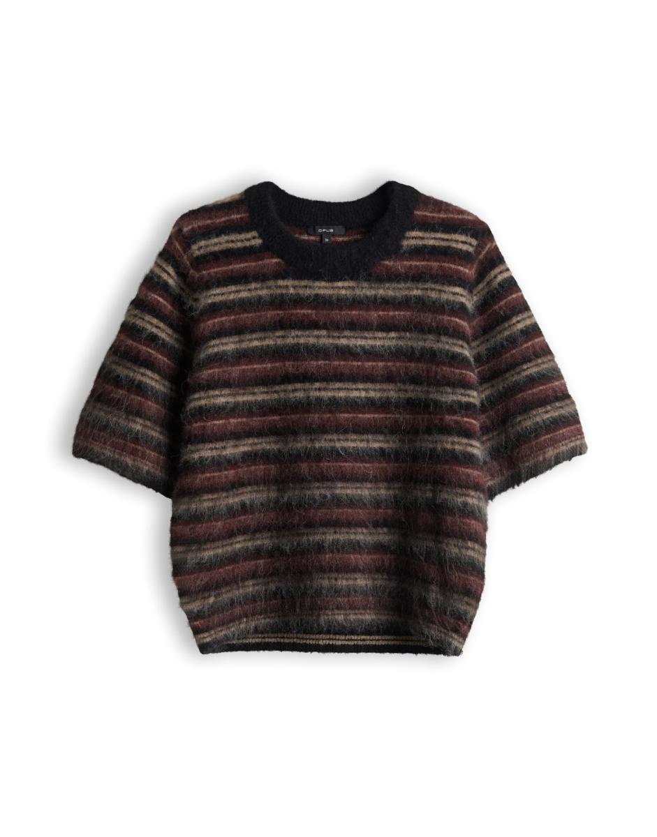 Damen Kurzarm-Pullover Primoro