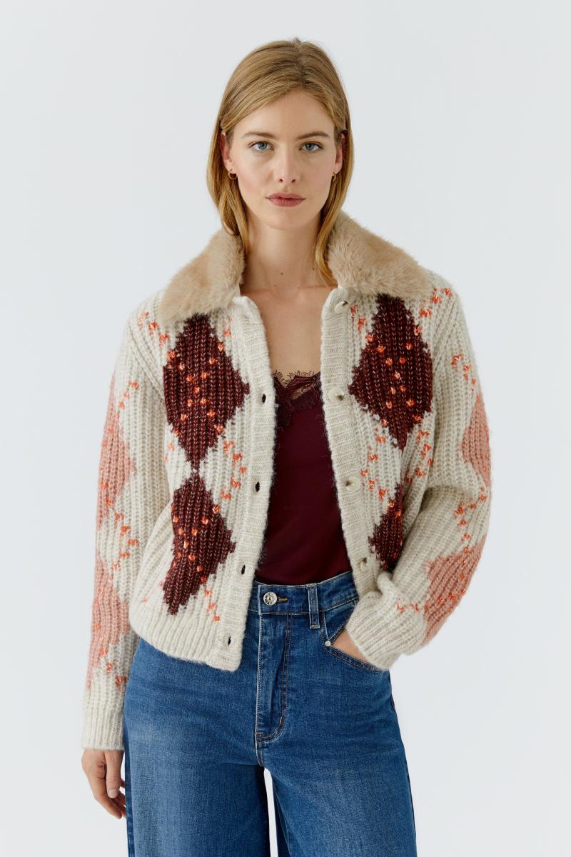Damen Strickjacke