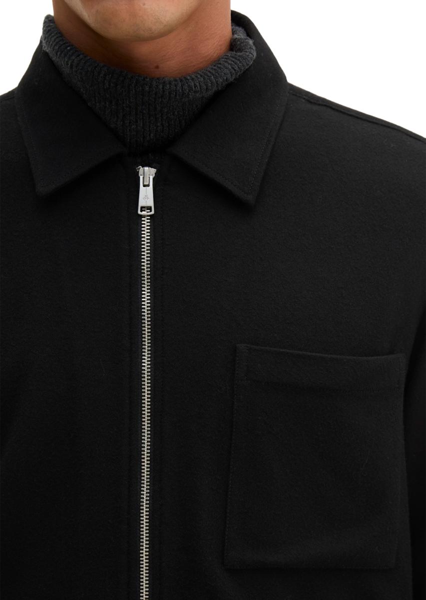 Herren Zip-Overshirt